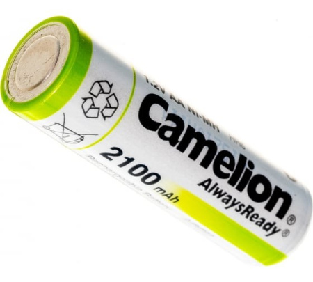 Аккумулятор Ni-MH AA Camelion 2100mAh Always Ready/1.2в  упак. 2шт.