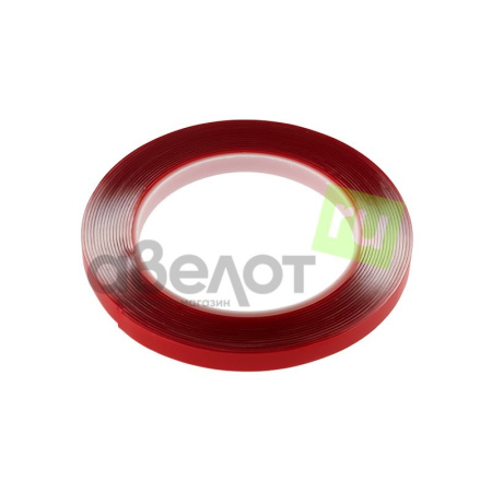 Скотч двухсторонний Rexant 09-6509, 9мм, рулон 5м, прозрачный, акриловая основа