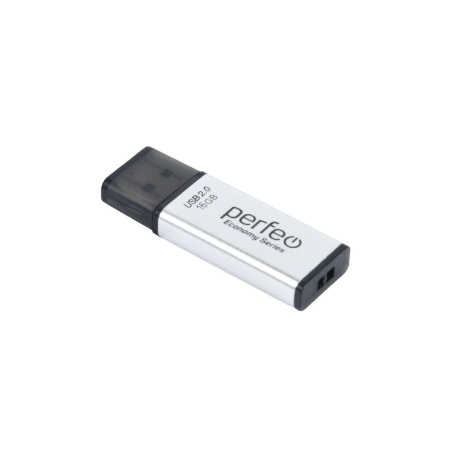 Флеш-накопитель USB2.0 16Gb Perfeo E03 (PF-E03S016ES) серебряный
