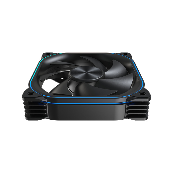 Кулер в корпус 120х120х25 XASTRA FG120B ARGB Black (500-1500prm/4pin/PWM/3-pin 5V ARGB/гидродинамический/ARGB/53.7 CFM/24.7дБ/) box