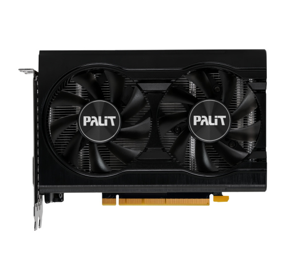 Видеокарта GeForce RTX3050 Palit 8Гб DUAL V1 GDDR6,128bit,DVI,HDMI,DP (NE63050018P1-1070D V1) ret