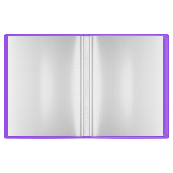 Папка с 10 вкл. BERLINGO "Envy", 17мм, 700мкм, фиолетовая, с внутр. карманом DB4_10881