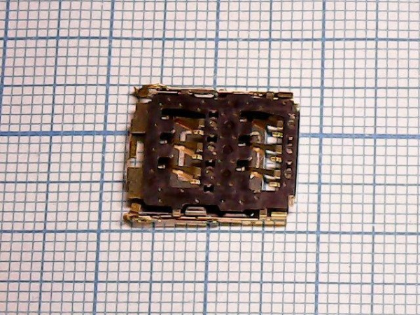 Коннектор SIM Nokia 503 Dual