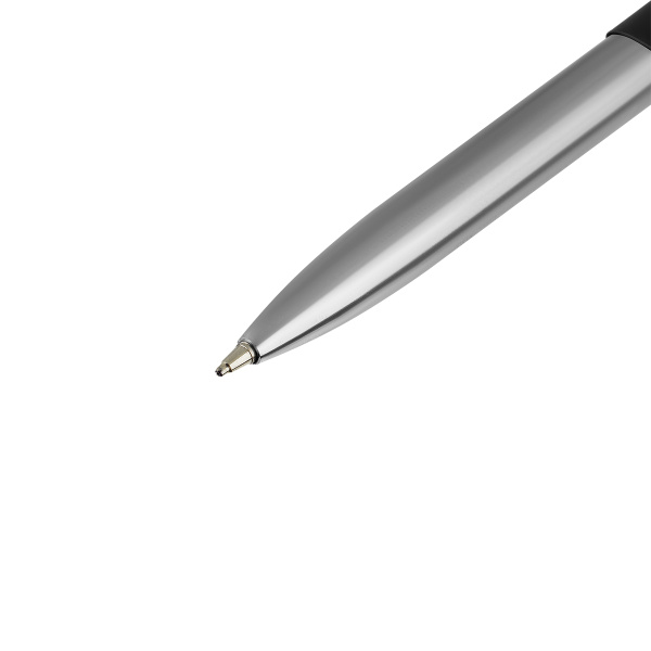 Ручка шариковая Luxor "Gemini" 0,7мм, черный/хром 2035/box