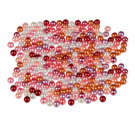 Бусина "Zlatka" MIX пластик PB 4 мм 10 г ± 0.2 г №05 ассорти