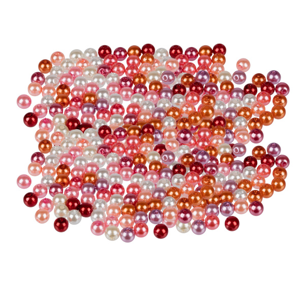 Бусина "Zlatka" MIX пластик PB 4 мм 10 г ± 0.2 г №05 ассорти