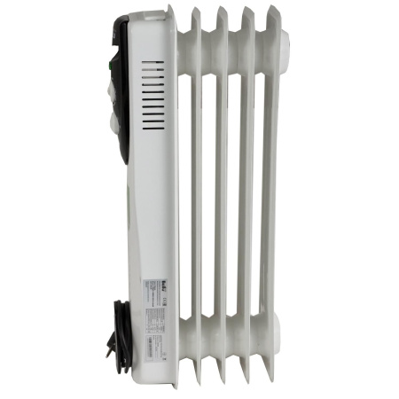 Масляный радиатор Ballu BOH/CL-05WRN 1000Вт, 15кв.м, 5 секций, регулировка мощности