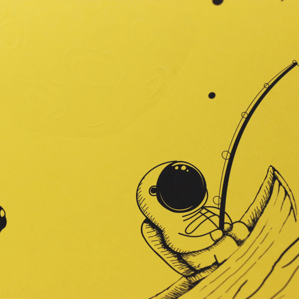 Тетрадь 48л. кл. "TOTAL YELLOW. Moon" Эксмо ТКБТ488471