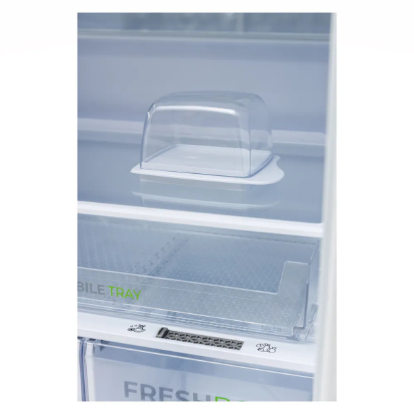 Холодильник Бирюса 6127 White, 2 камеры, 345/245/100л, 60x62.5x190, класс A, автоматическое