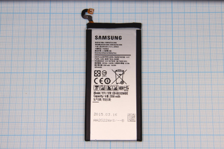 АКБ (аккумулятор) Samsung EB-BG920ABE ( Galaxy S6 SM-G920) 3.85V 2550mAh
