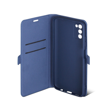 Чехол-книжка для Samsung Galaxy A03s DF sFlip-84 (blue)