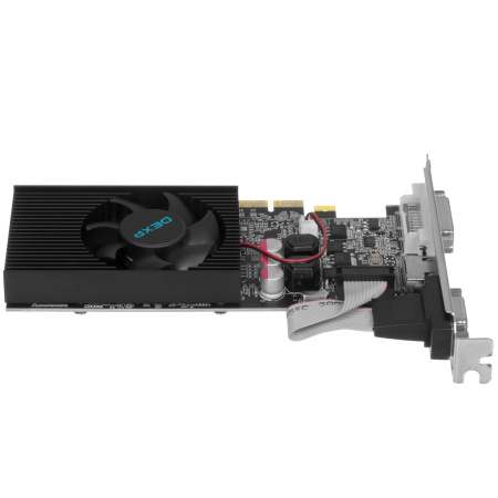 Видеокарта GeForce G210 DEXP 1Гб DDR3,64bit,VGA,DVI,HDMI (GT210 1GD3 LP) oem
