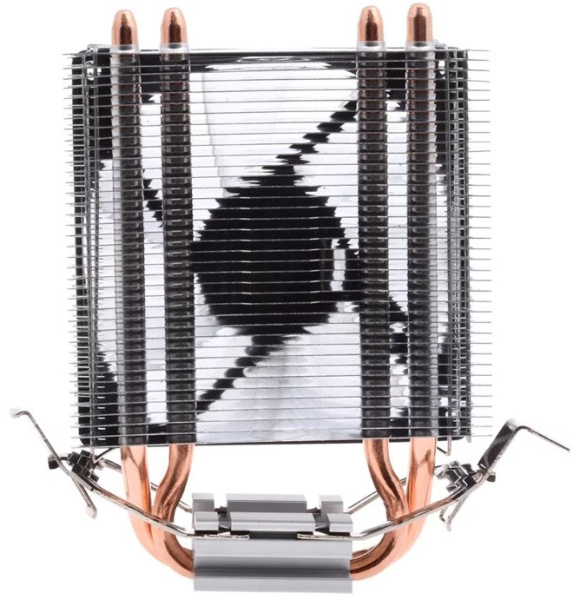 Кулер S115x/1200/1700/1851/AMx ID-Cooling SE-902X-B (100W/92mm/600-2200rpm/2 тепл.трубки/Blue LED)