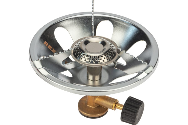 Плитка газовая туристическая Rexant Кочевник 12-4131, резьбовое соединение, компактная, чехол