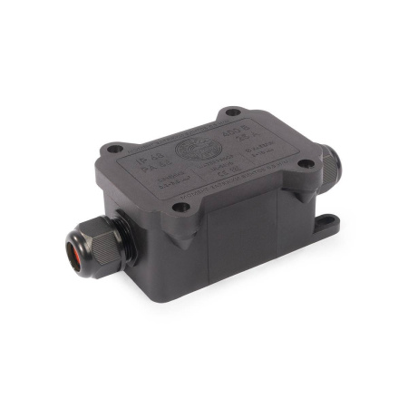 Коробка распределительная герметичная ОУ,  81.5*56.5, 2 мембранных ввода, IP68, Fortisflex MG Box S-2