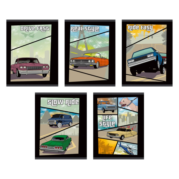 Тетрадь 48л. кл. "Уличные гонки" Эксмо ТК2Л489154