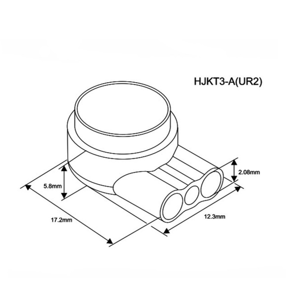 Скотч-Лок изолированный HJKT3-A (UR2) /3 провода