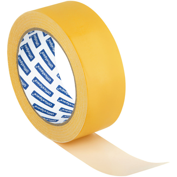 Клейкая лента двухсторонняя 38мм.*25м. полипропилен. основа OfficeSpace KLDc_55410