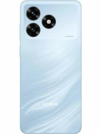 Смартфон Honor X5d Plus 4Гб 128Гб Ледяной Голубой 6.74", IPS HD+, 1600*720, MediaTek Helio G81, 50+0.08МП, 5Мп, 4G, 5200мАч, And 15