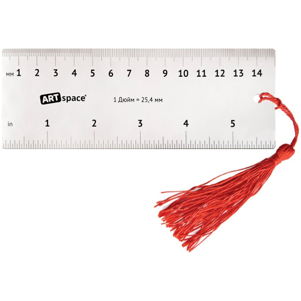 Закладка для книг 3D с линейкой, 150*55мм, ArtSpace "Макаруны" 3D_20173