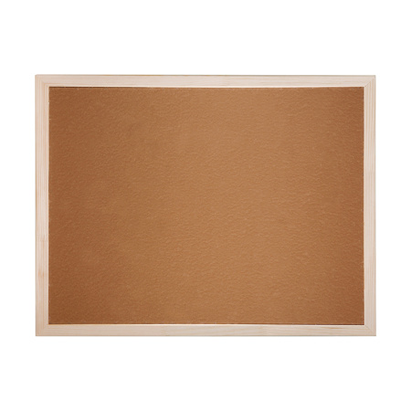 Доска пробковая 45*60см. OfficeSpace, деревянная рамка (KK_20419)