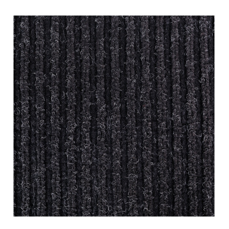 Коврик входной влаговпитывающий, ворсовый, ребристый OfficeClean, 120*150см, черный (285742)