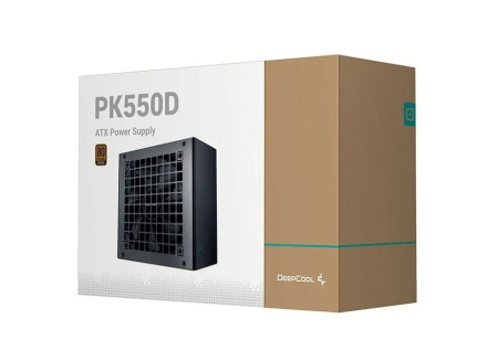 Блок питания 550Вт Deepcool GamerStorm PK550D (APFC,120мм,2PCI-E,6SATA,80+BRONZE)[R-PK550D-FA0B-EU]