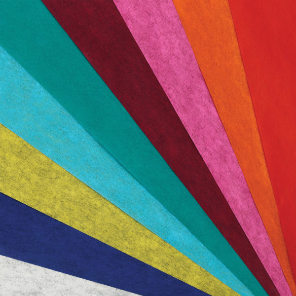 Бумага тишью А4, Мульти-Пульти "Приключения Енота", 12л., 12цв., 20г/м2. (T12_40461)