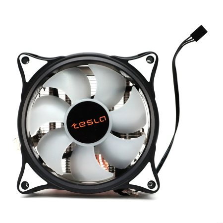 Кулер S115x/2011/2066/1200/1700/AMx TESLA 1040RGB (155W/120mm/1600rpm/RGB)