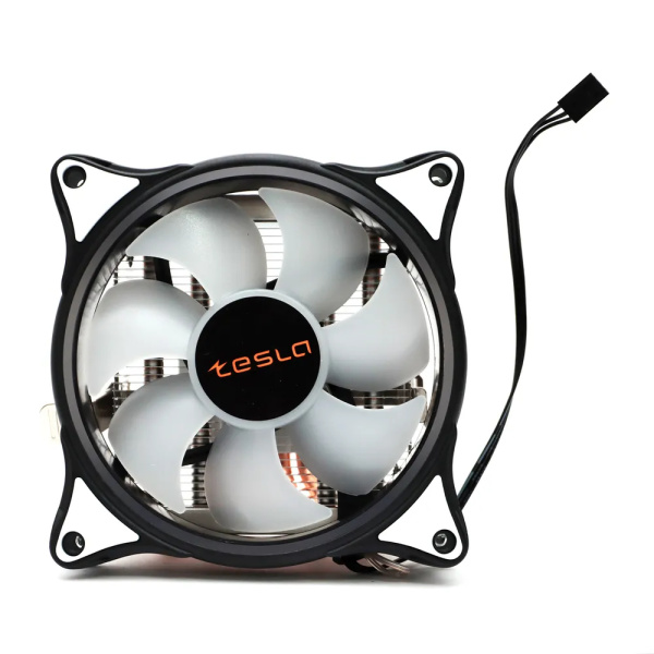 Кулер S115x/2011/2066/1200/1700/AMx TESLA 1040RGB (155W/120mm/1600rpm/RGB)