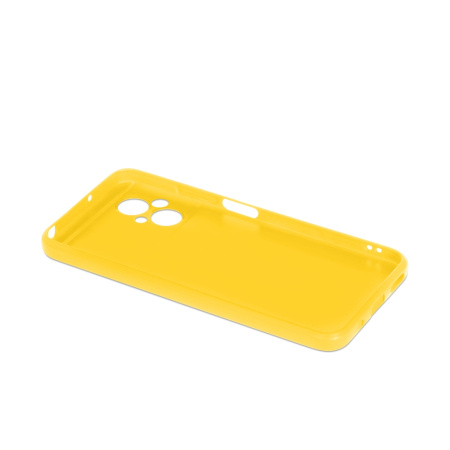 Чехол силиконовый для Poco M5 DF poCase-11 (yellow)