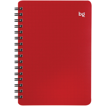 Записная книжка А6 60л. "Base" красная обложка BG ЗК6гр60_пл 62090