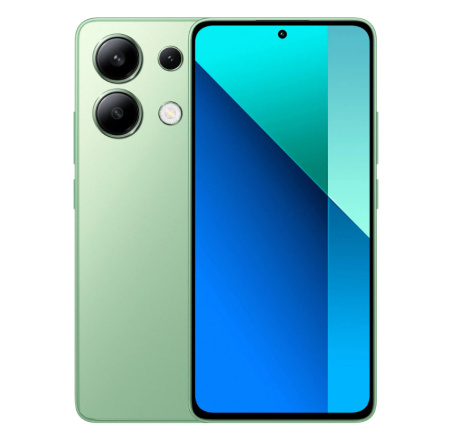 Смартфон Xiaomi Redmi Note 13 6Гб 128Гб Mint Green 6.67", AMOLED, 2400*1080, 4*2.8+4*1.9ГГц, 108+8+2Мп, 16Мп, NFC, 5000мАч, And