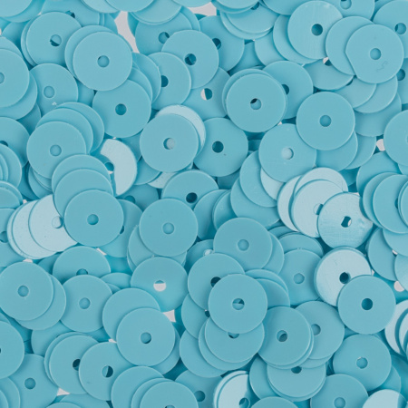 Пайетки "Zlatka" россыпью ZF-25 6 мм 10 г №009 св. голубой