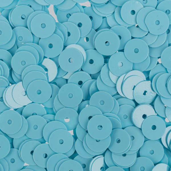 Пайетки "Zlatka" россыпью ZF-25 6 мм 10 г №009 св. голубой