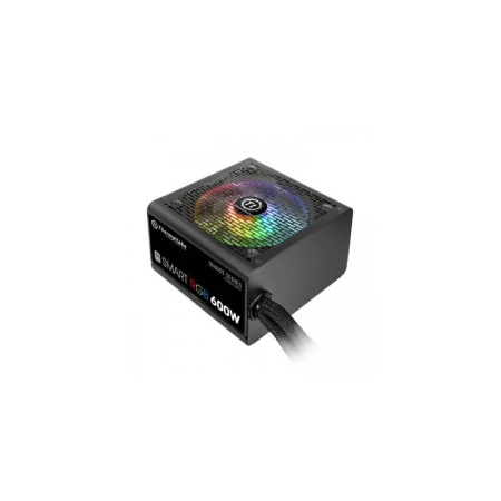 Блок питания 600Вт Thermaltake Smart RGB (APFC,120мм,2PCI-E,6SATA,80+,подсветка)