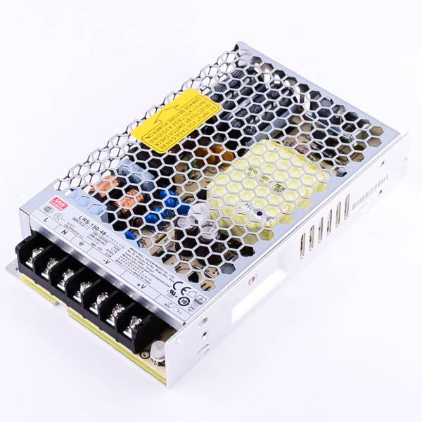 Блок питания в корпусе 48в,  3.3а, IP20, 159*97*30мм, Mean Well LRS-150-48