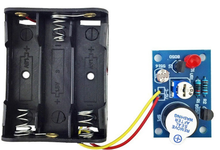 Радиоконструктор Звуковой сигнализатор освещения, 3*AA не в комплекте, TJ-56-213