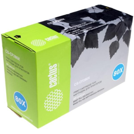 Картридж_лазерный Cactus CS-CF280XS (CF280X) для HP LJ Pro 400/M401/M425 черный (6900 стр)