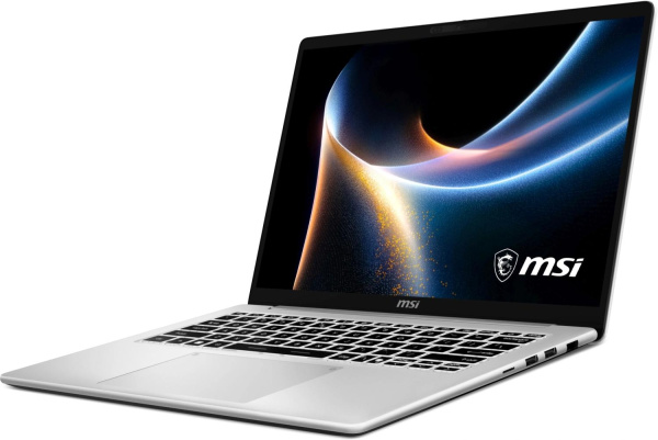 Ноутбук MSI Modern 14S AI+ G3MG-010XRU Core Ultra 7 355 16Gb SSD512Gb Intel Graphics 14" OLED FHD+ (1920x1200) без ОС silver WiFi BT Cam (9S7-14U212-010)