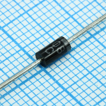 диод HER108 1A 1000V DO41 75ns