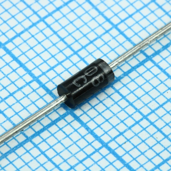 диод HER108 1A 1000V DO41 75ns