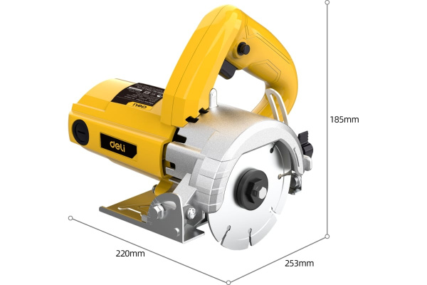 Плиткорез электрический Deli DE-YS110-1E 1300Вт, 13000об/мин, диаметр диска 110мм