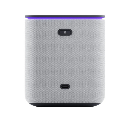 Умная колонка Яндекс Станция Миди с Zigbee 24Вт YNDX-00054 серый