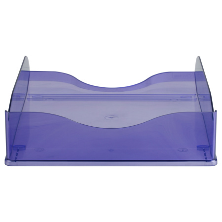 Лоток горизонтальный СТАММ "Тропик" тонированый фиолетовый, ЛТГ-31251 