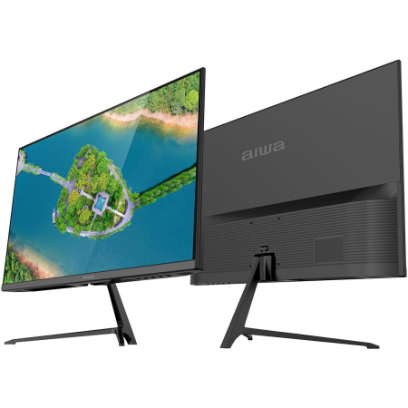 Монитор 27" AIWA MD2712  IPS, 1920x1080, 180Hz, 1ms, 300сd/m, 1000:1, HDR | 2xHDMI(2.0), DP(1.2) | ExPSU, Speakers, Vesa 75, Black
