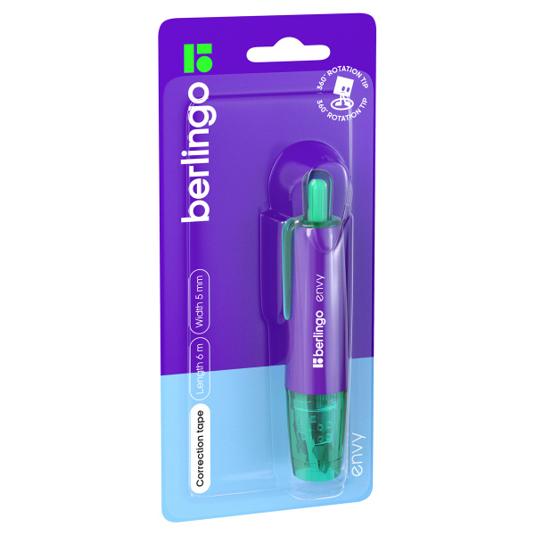 Корректирующая лента Berlingo "Envy" 5мм.*6м. мятный (FKs_06043_c)