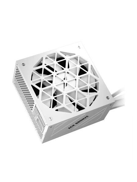 Блок питания 850Вт 1STPLAYER ACK BRONZE 850W White (ATX 3.1,APFC,140мм,PCIe 5.1,2PCI-E,4SATA,80+Bronze)[HA-850AA2-WH]