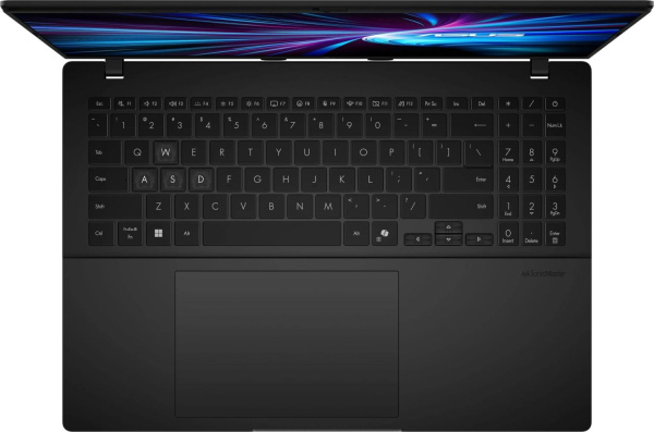 Ноутбук Asus V16 V3607VJ-TK268 Core 5 210H 16Gb SSD512Gb NVIDIA GeForce RTX 3050 6Gb 16" IPS WUXGA (1920x1200) без ОС black WiFi BT Cam (90NB15V1-M00JK0)