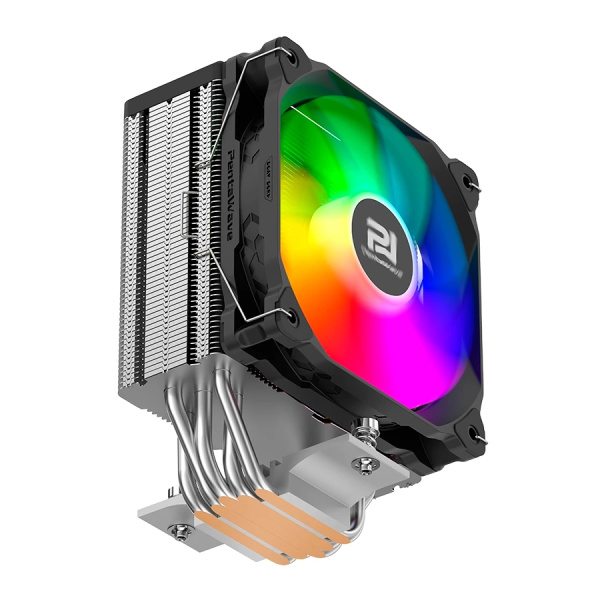Кулер S115х/1200/1700/AMx PentaWave PC-Z05E SRB ARGB V2  (235W/120mm/600-1850rpm/ARGB/5 тепл.трубок)